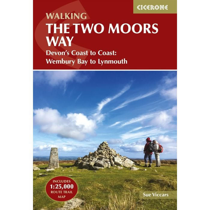 Walking the Two Moors Way Guidebook by Cicerone